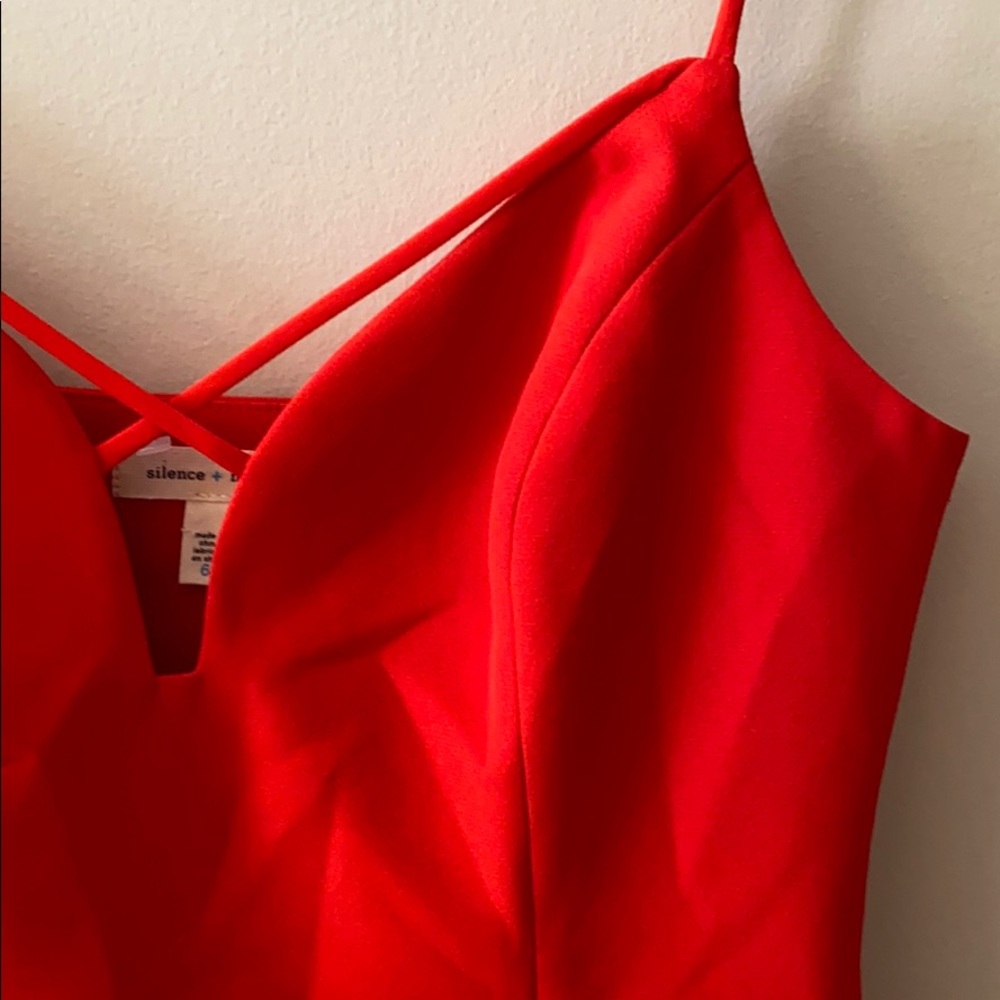 Chic Red Dress - Picture 2 of 5